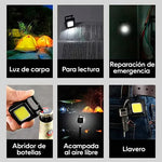 MINI LINTERNA LED LLAVERO RECARGABLE