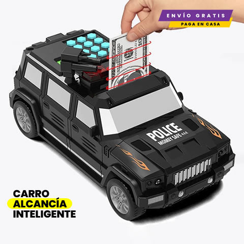 CARRO ALCANCÍA INTELIGENTE + ENVÍO GRATIS 🎁