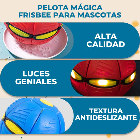 PELOTA MÁGICA VOLADORA PARA MASCOTAS