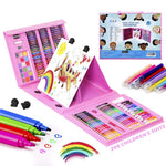 MEGA SET DE ARTE 208 PIEZAS PARA NIÑAS Y NIÑOS