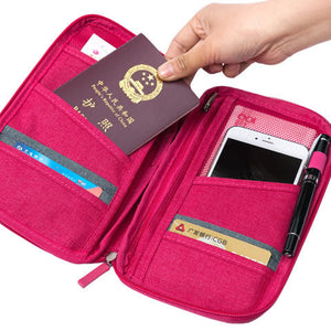 ORGANIZADOR Y PORTA PASAPORTE TRAVELUS