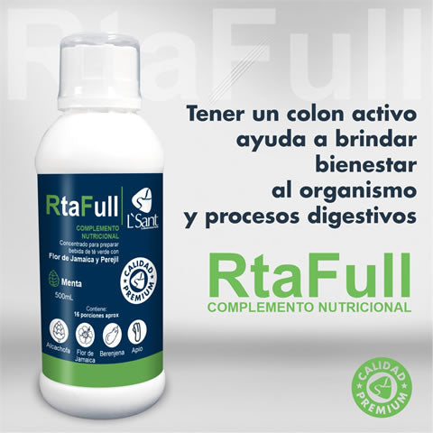 RTAFULL® - BEBIDA DETOX 500 ml + OBSEQUIO 🎁